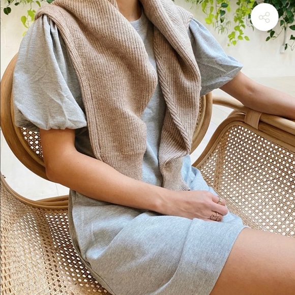 French Terry Dress - Picture 2 of 2